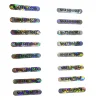 custom 3d dynamic hologram security adhesive sticker with barcode and micro text