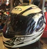 Light weight safety Open Face Motorcycle Helmet motor bike helmet for with long windshield washable and removable liner
