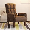 Free sample modern fabric fashion casual comfortable lazy recliner sofa chair