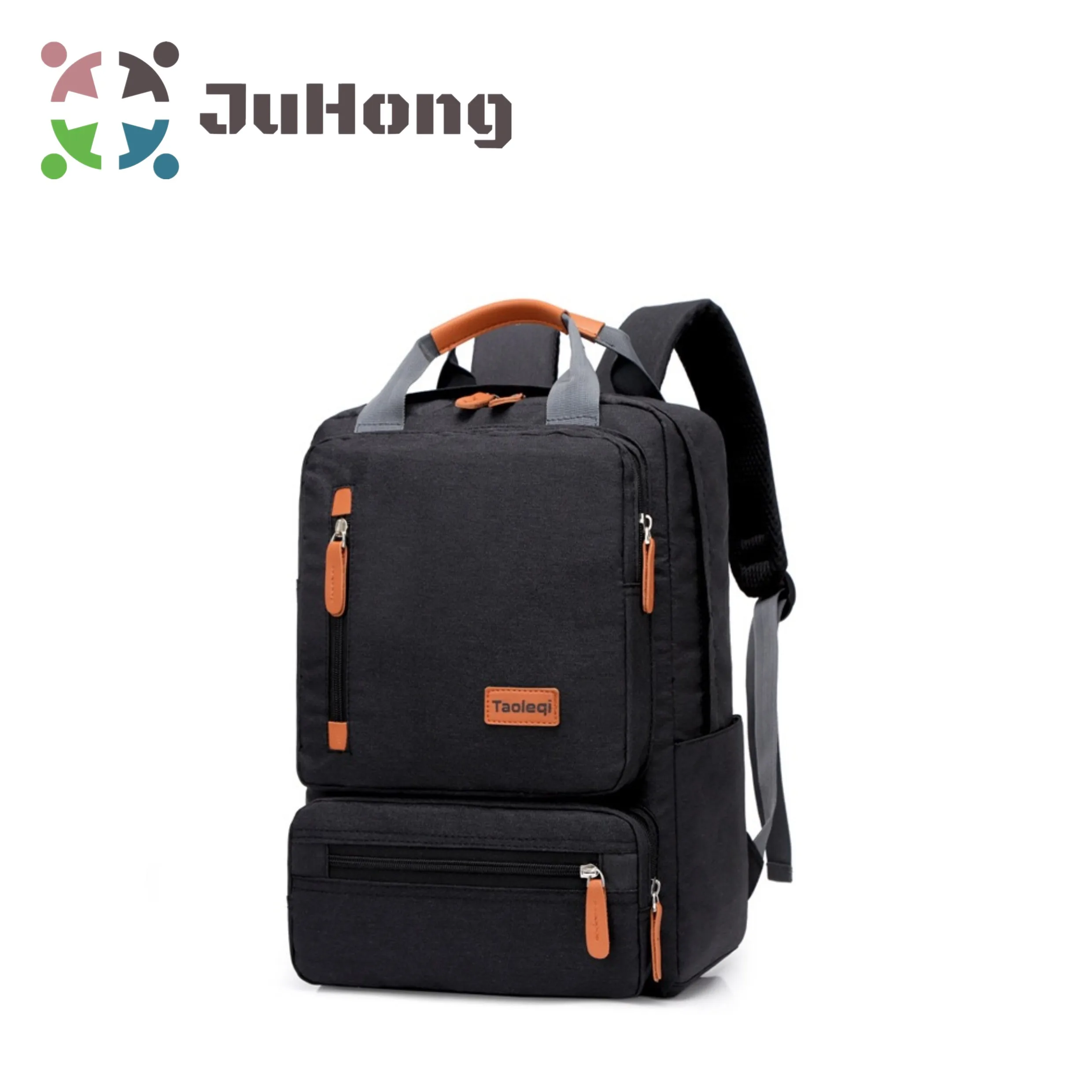 

Wholesale Sling Leisure Backpack Travel Bag For Men Polyester Business Laptop Schoolbag For Students With Waterproof Zippers, Black, blue, light gray,dark gray