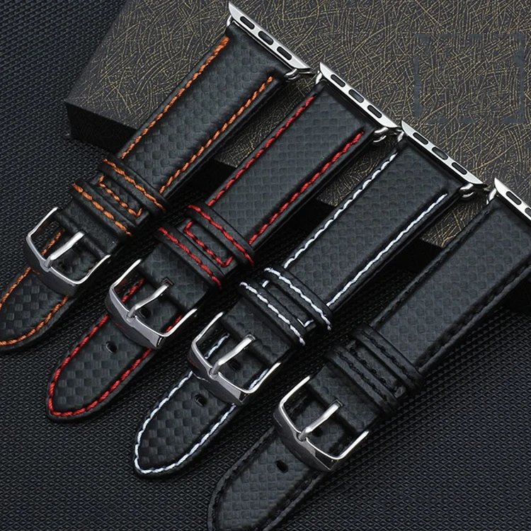 

amazon top seller Premium fashion Genuine Leather Strap thin Leather Watch band
