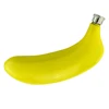 custom novelty metal personalized simple banana shape hip flask water bottle