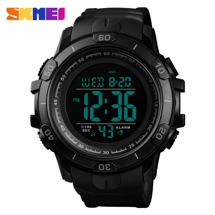 

Top Brand SKMEI 1475 Sport Digital Watch Stopwatch Chronograph Wristwatch Fashion Male Waterproof Bracelet Watches Alarm Clock