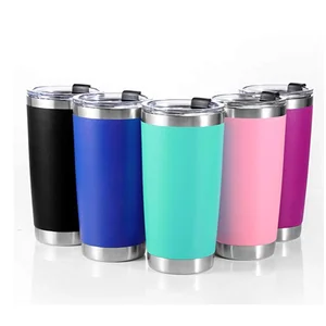 Image of 2019 new products 20oz double wall stainless steel insulated thermos tumblers tumbler for keeping coffee, wine and tea