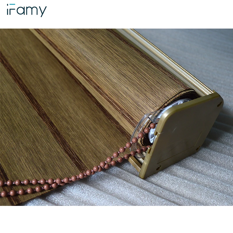 

Faux wood color shangri la blind blackout shangrila roller blinds, Vairous, custom made available