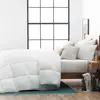 Collection White Heavyweight Filled Goose Down Alternative Comforter 100% King Size for Cold Climates Machine