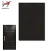 Ebony Wood Grain PVC Film Laminated Metal Steel Sheet Door Skin