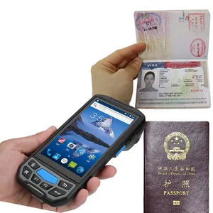 Portable Android Handheld Passport Scanner Airports