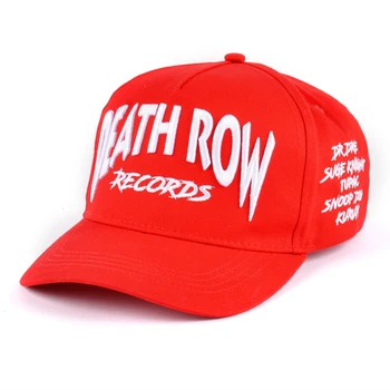 custom red baseball cap