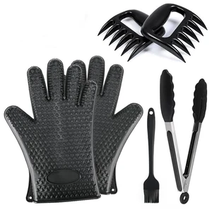 Heat resistant baking tools Large silicone rubber Kitchen Utensils Cooking Utensil Set