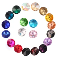 

New Product Rivoli Crystal Fancy Glass Stone Loose Pointed Back Rhinestones for Jewelry decoration