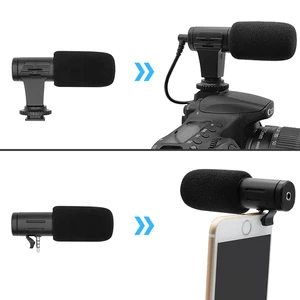 Universal Mini Microphone DSLR Mobile Video Cameras