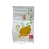 Custom Printed Food Grade Packing Empty Stand Up Plastic self seal Top Design Tea Bag pouch side gusset package