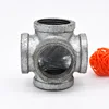DIY Malleable Iron Threaded Type 5 Way Pipe Fitting