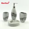Grey and white design ceramic bathroom accessories sanitary ware
