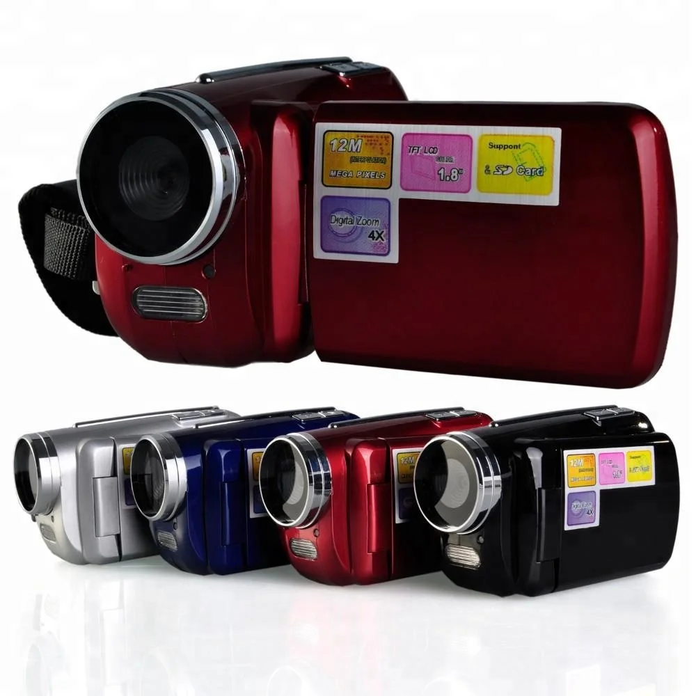 

Mini HD Digital Camera DV-139 Max.12MP 1.8inch TFT LCD DV139 Digital Video Camera with LED Flash Light