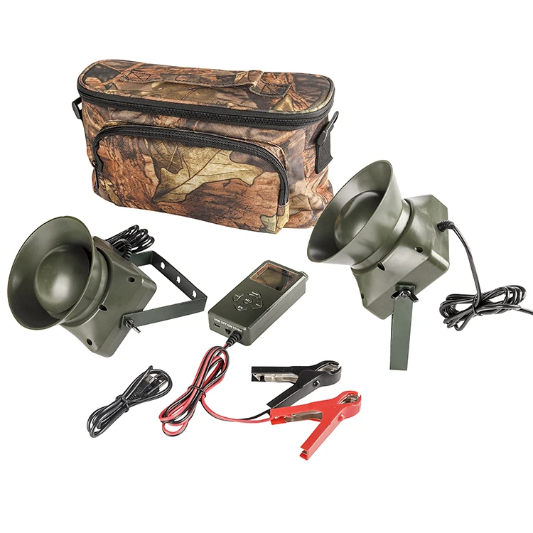 

2018 Newest Waterproof 60W Electronic Hunting Predator Bird Caller Gamer caller, Green/camouflage
