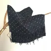 New arrival love girls hair accessories life rectangle maxi turban pareo mascadas chapel hijab linen print dot scarf shawl