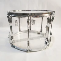 

Clear Acrylic snare marching drum 14 inch