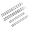 Factory Wholesale custom logo 15cm 20cm 30cm metal ruler stainless steel Measuring Tools