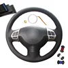 High Quality Steering Wheel Cover for Mitsubishi Lancer X 10 2007-2015 for Mitsubishi Outlander 2006-2013