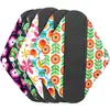 Classic Pattern Bamboo Cotton Inner Menstrual Pads Reusable Ladies Menstrual Pads For Women Menstrual Period