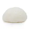 skin rejuvenation collagen skin care products konjac half ball shape dry state sponge