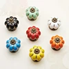 Cute Kitchen Pumpkin Ceramic Drawer Dresser Cabinet Pull Knob On Stocks For Fast Delivery