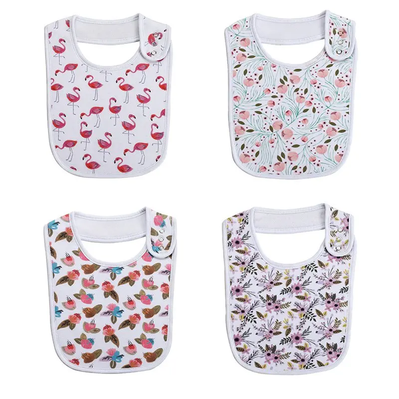 Plain Customised Baby Bibs That Look Like Bandana