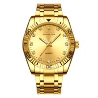 

Amazon hot sale OEM rollex watch stainless steel Gold men watch