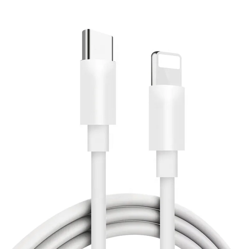 

2019 Latest 15W PD Type C to Lighting Fast Charging Cable for iPhone X 10 8 8 plus Quick Charging Data cable, White