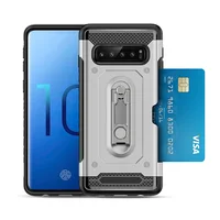 

Metal material and 360 rotate kickstand defender case for Samsung Galaxy S10 S10 Plus