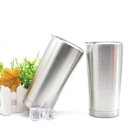 

New hot sale 20oz ice beer mug Keep cold double insulation vacuum flasks 18/8 stainless steel car Drinking water cup with lid