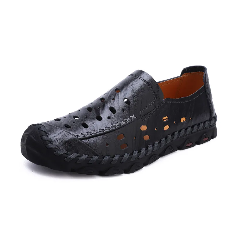 

Top quality fashion classic leather shoes for men, Black