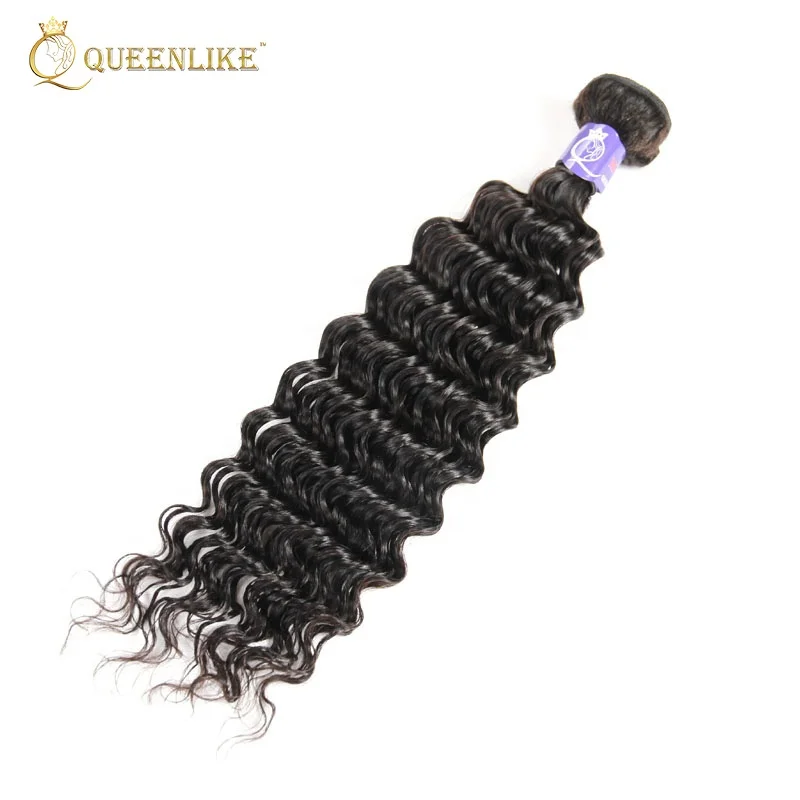 

Deep wave mongolian raw vendors unprocessed grade 10a virgin bundle hair, Natural color or as your request