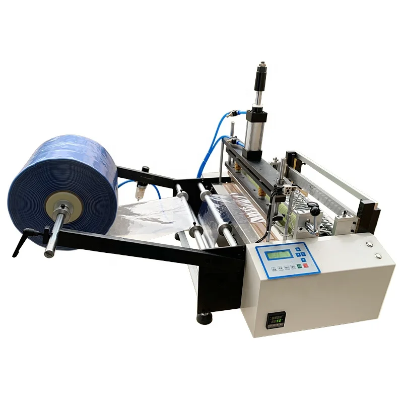 
Wholesale quality small plastic flat pocket automatic heat sealing cold cutting bag making machine with good price 