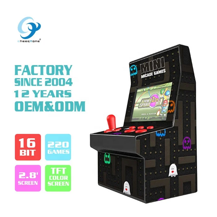 Retro Wholesale Young Adult Best Handheld Video Games Figures Console Player Pocket Bartop Maquinas Mini Arcade Machine in Bulk
