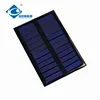 6V 1W Heat Resistant Epoxy Solar Panel ZW-8055-2 0.53W Polycrystalline Silicon Photovoltaic Cell