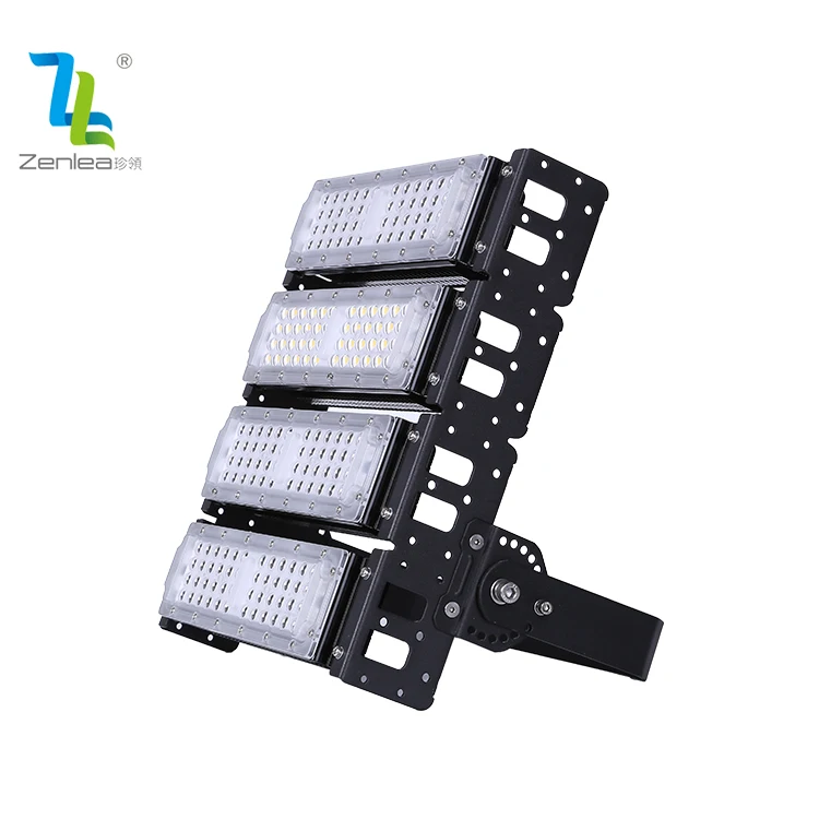 
Bridgelux chip 100w 150w 200w 250w 300w aluminum ip65 black housing high mast light 
