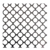decorative metal screen for outdoors paint grid