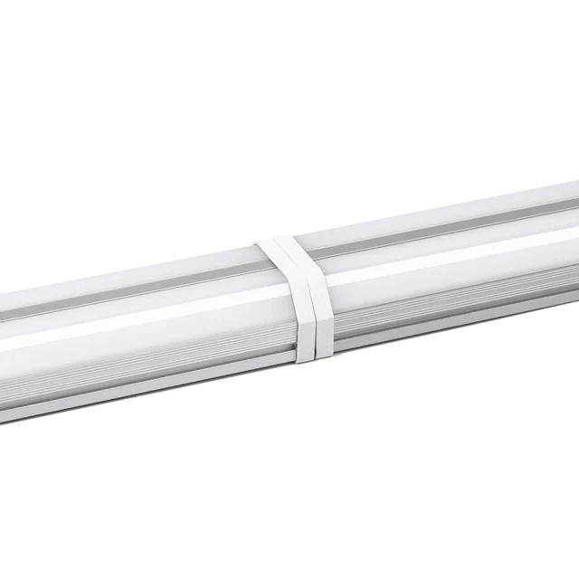 40W 4ft 1200mm Linkable  double T5 integrated light led tube light housing fixture ETL DLC TUV CE  certs