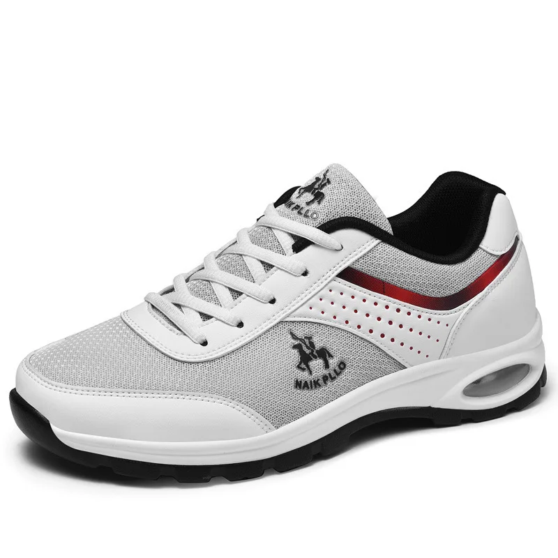 

Air cushion casual sneakers mesh fabric running sports shoes for men hombre uomo