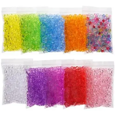 

Transparent Colorful Fishbowl Slime Beads DIY For Crunchy Slime Decoration, Clear color or customized