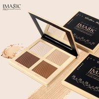 

IMAGIC Private label cosmetic contour palette foundation makeup contour palette custom long lasting powder contour kit