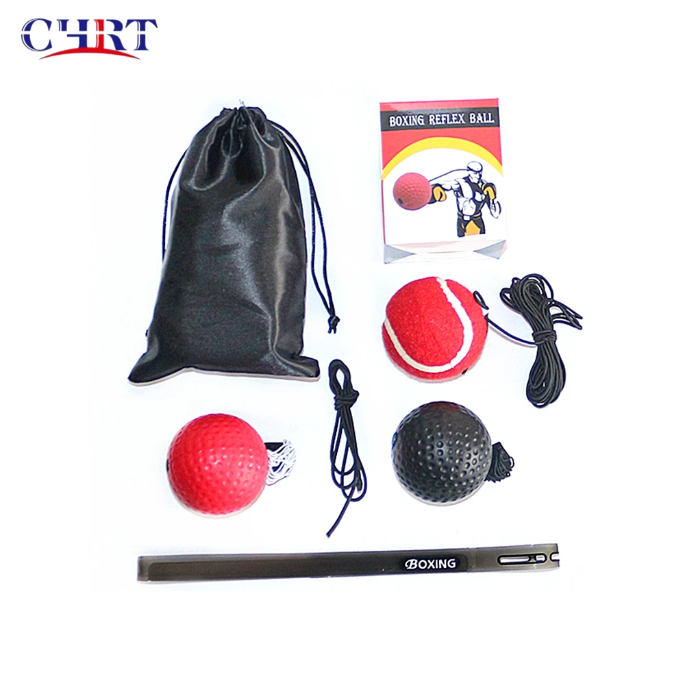 

Speed Silicone Boxing Reflex ball With Head Band, Red+black