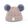 Infant Baby Boys Girls Hat Children Cartoon Ear Cat Cute winter warmers beanie knitted wool baby Hospital newborn bonnet Hat