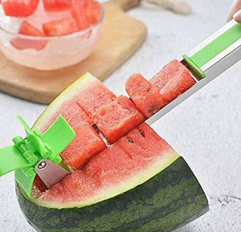 

High quality Hot sell New Arrival watermelon slicer/cutter for fruit slicer, Silver