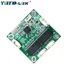 2019 new development lowest price 12V 10/100 Base 4 ports ethernet switch pcba