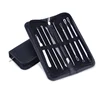 Acne needle set 9 beauty tools acne needle cells to clip blackhead tweezers pick acne needle
