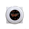 Intelligent operation and manual editing modbus touch screen thermostat